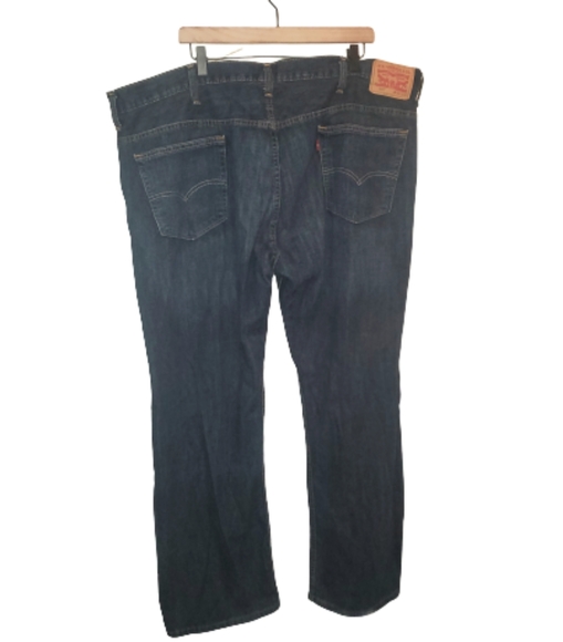 Levis 569 Big&Tall Loose Straight Blue Jeans 44W - Picture 9 of 16